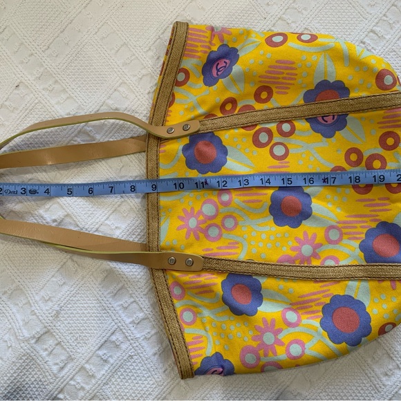 Chanel Vintage Floral Canvas Tote - Picture 11 of 16